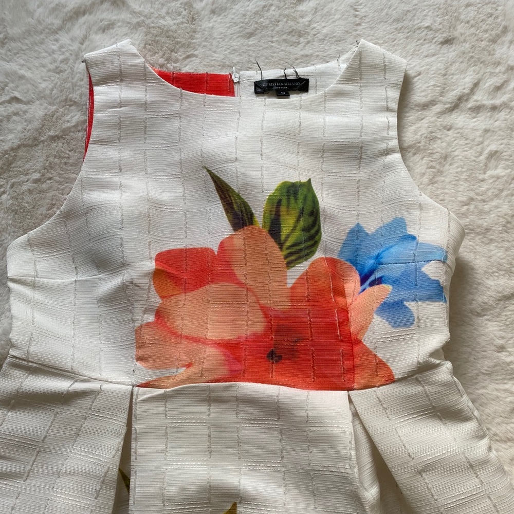 Christian Siriano Flower Dress